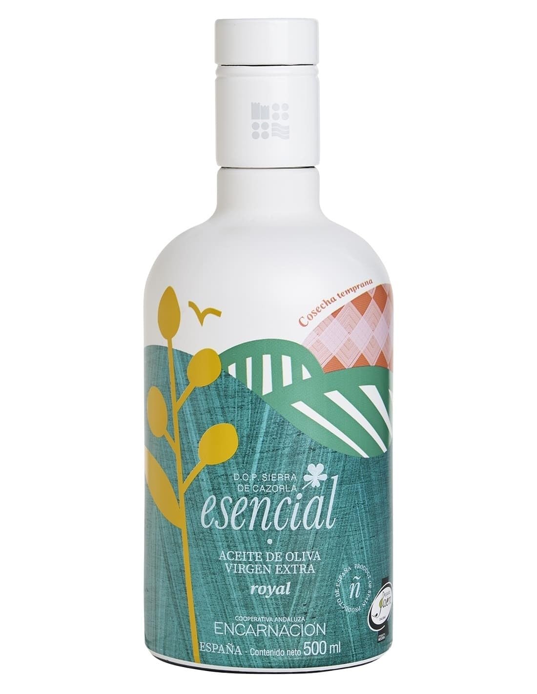 Esencial | Pack Regalo Aceite de Oliva Virgen Extra Verde Temprano Royal + Picual + Picual Ecológico - 3 x 500 ml