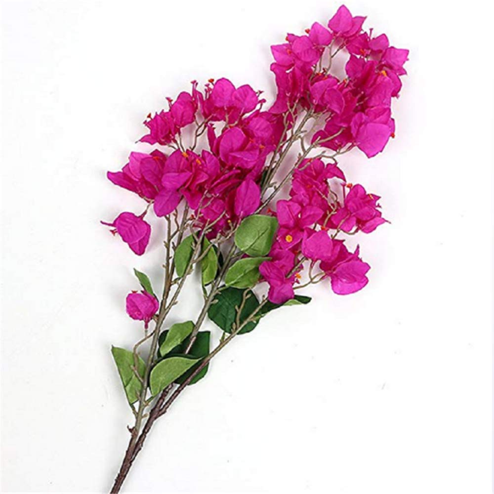 100cm Artificial Flower Bougainvillea Spectabilis Willd Silk Cloth Flowers for Home Decor Table Decor DIY Flower Arrangement