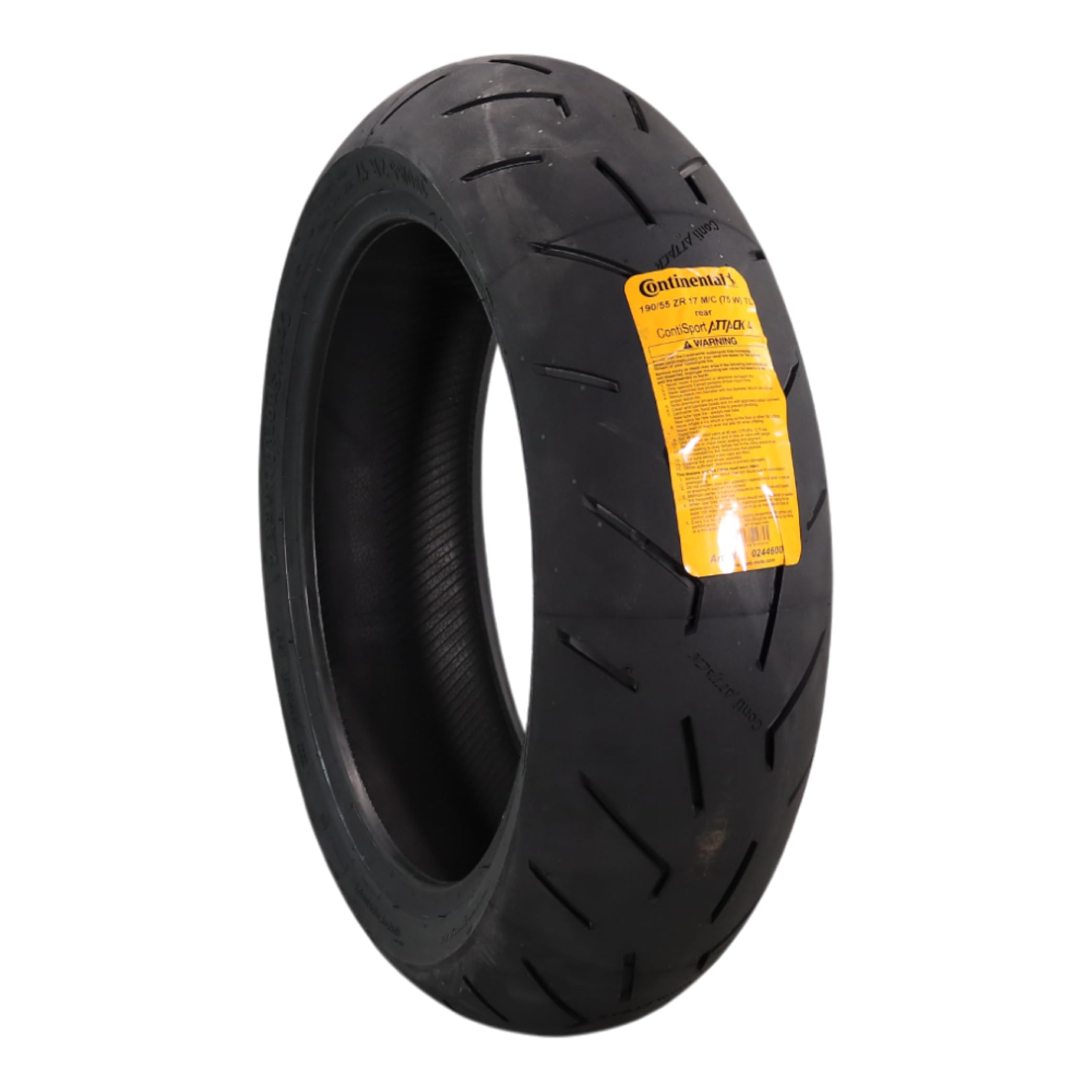 Motorcycle Tyre Continental 190/55 ZR17 (75W) Sport Attack 4 Rear NEW Yamaha
