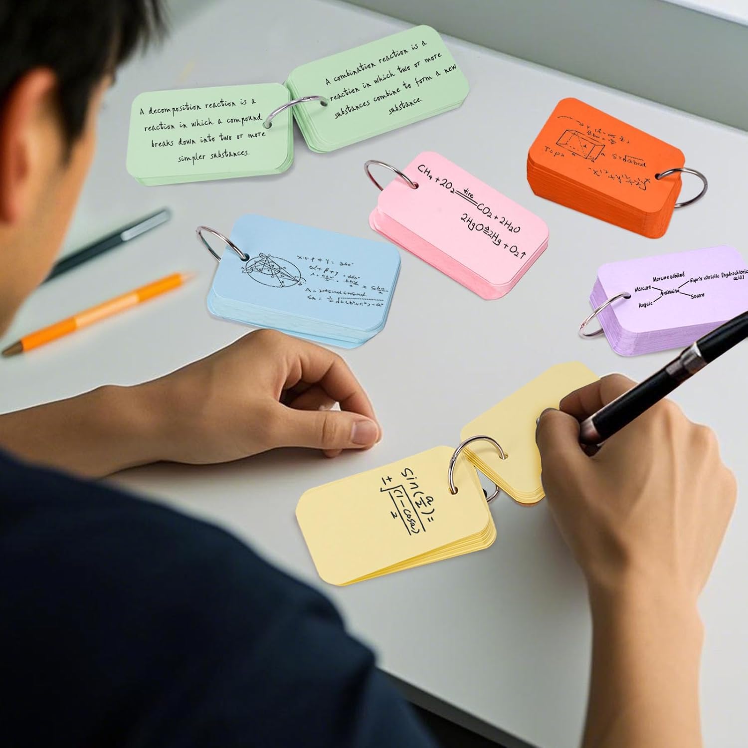 Snapklik.com : Index Cards For Metal Key Rings, 2.2 X 3.5 Inch, 1080PCS ...