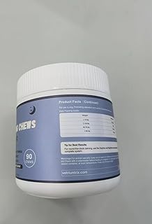 Melatonin for Dogs BL2, Calming Chews for Senior Dog Sleep Aid, Fireworks, Thunder