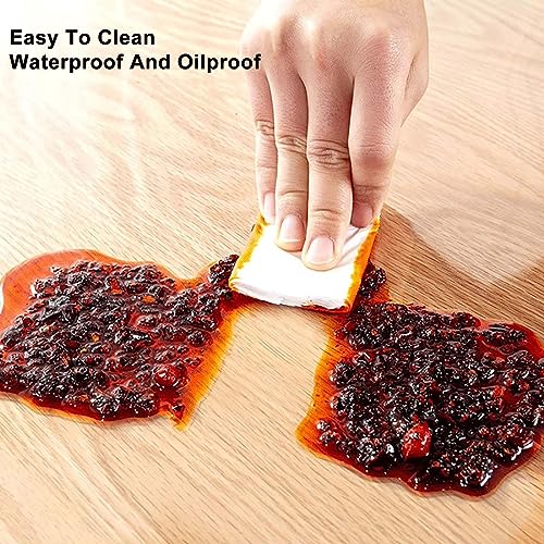 Tapis de chaise de bureau transparent 15 mm antidérapant imperméable