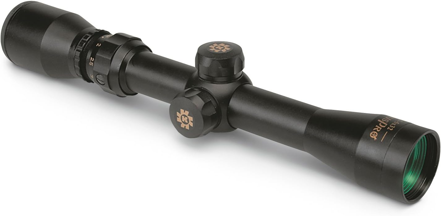 7230 KonusPro 1-5x 32mm Obj 60-20 Ft @ 100 Yds FOV 1 Tube Blk
