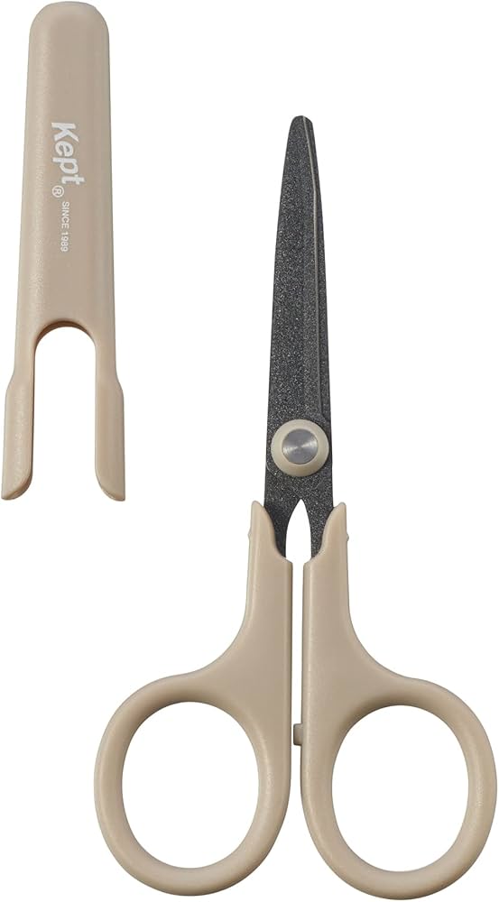 Amazon.com: Raymay Fujii KP4SB Kept Fluorine Coated Scissors, Sand