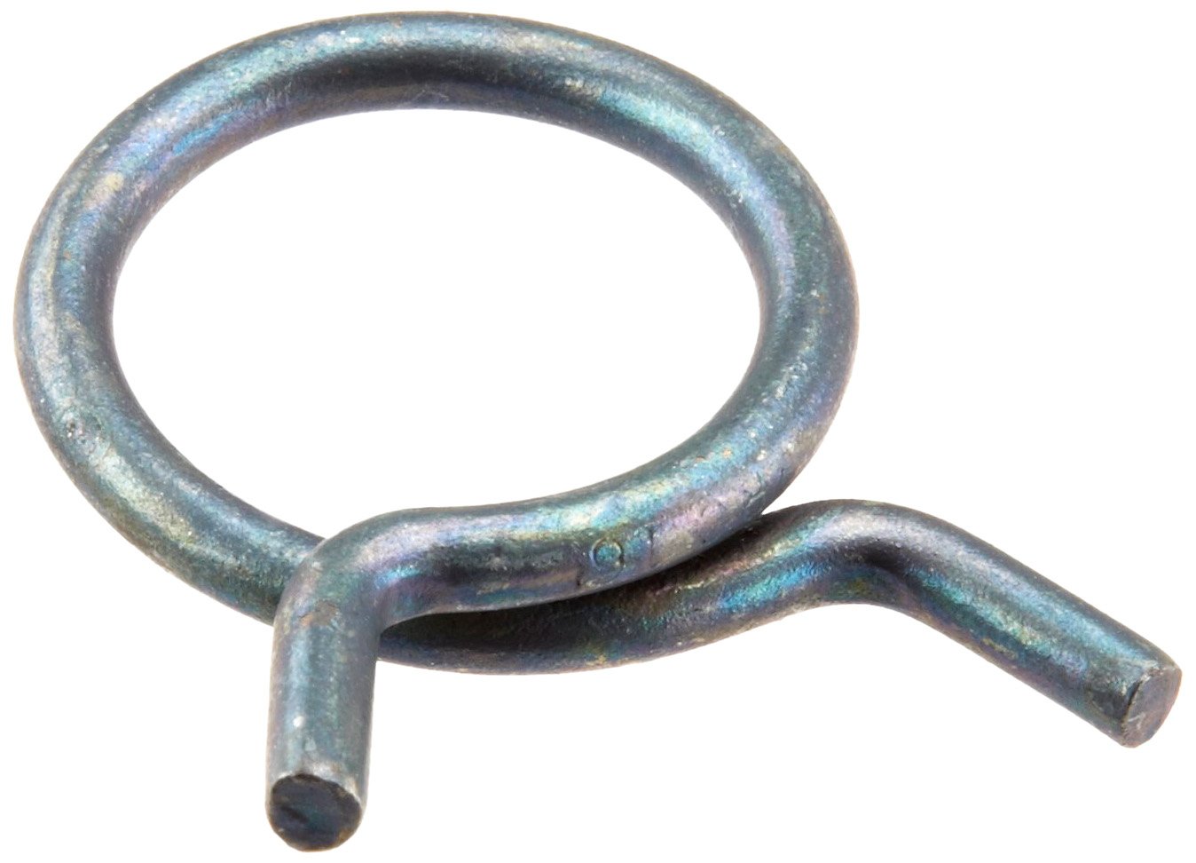 HC-4ST G, Steel, Single Wire Hose Clamp, 1/4 Hose OD, Green (Pack of 100)