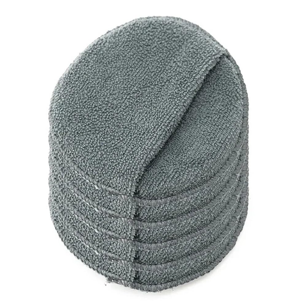 10pcs Microfiber Wax Applicator Foam Sponge Pads for Car Detailing and Polishing(Gray 10pcs)