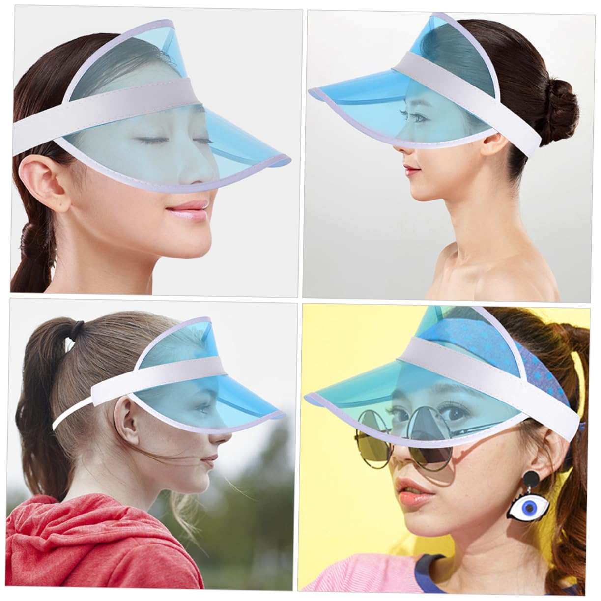 ibasenice Sombrero para Mujer Gorro Deportivo Transpirable para Actividades Y Protección Solar