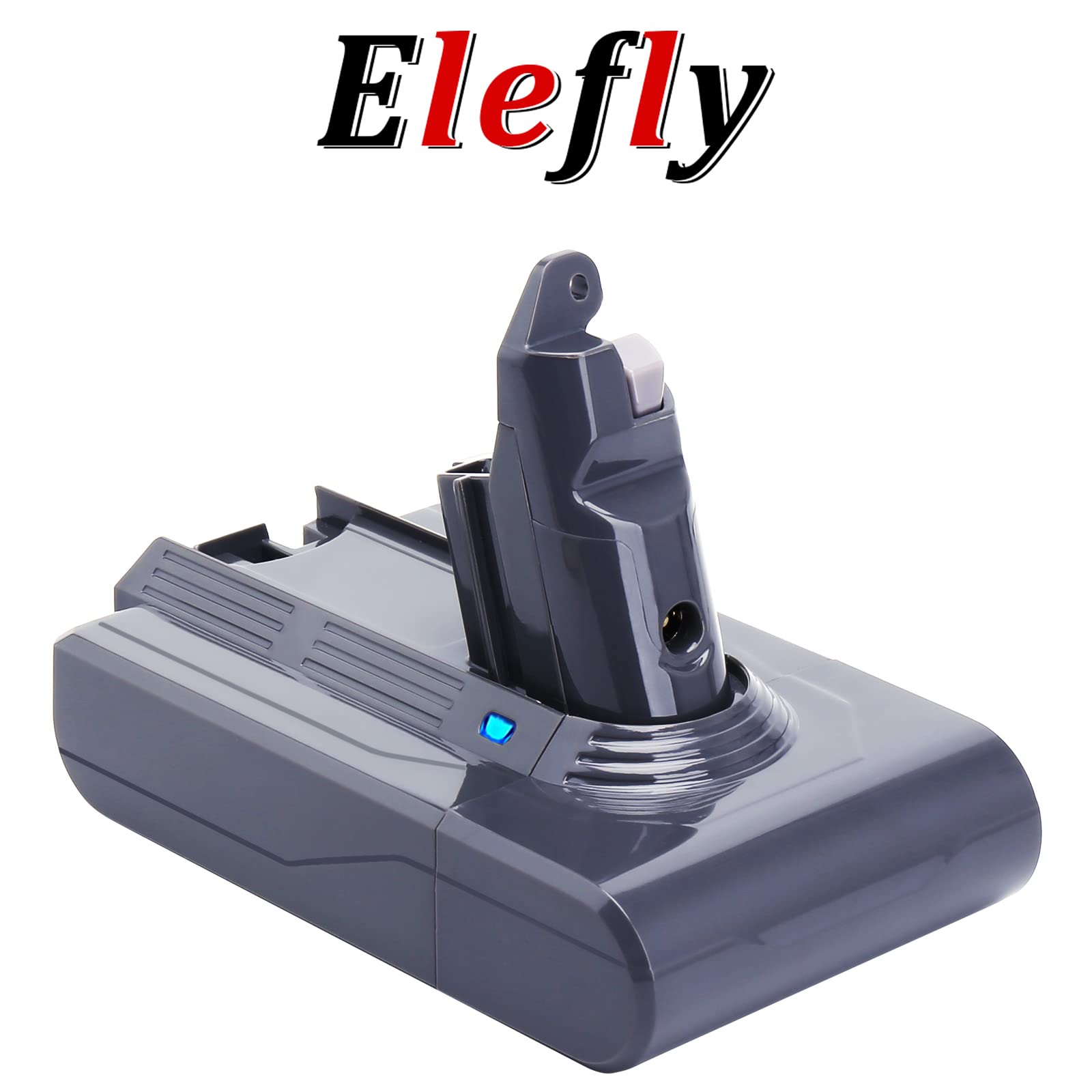 Elefly 21.6V 4.5Ah V6 Battery Replacement for Dyson V6 Battery, Compatible with Dyson DC59 DC58 DC61 DC62 DC72 DC74 SV03 SV04 SV09 V6 Animal Motorhead V6 Slim V6 Absolute V6 Cordless Vacuum Cleaner