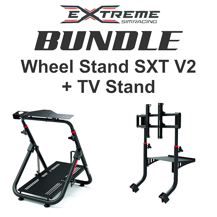 Buy Title Extreme Sim Racing Bundle Wheel Stand SXT V2 Racing