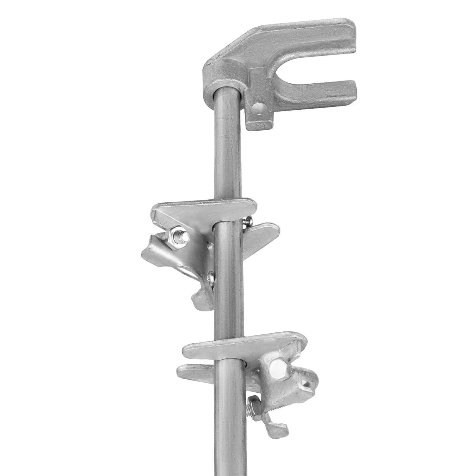 Photo 1 of 36" Chain Link Drop Rod for Double Gate, Pull Style Chain Link Fence Gate Latch for 1-3/8" Frame, Heavy Duty Floor-to-Ceiling Latch Style Metal Gate (36 inch, Pack, 1)