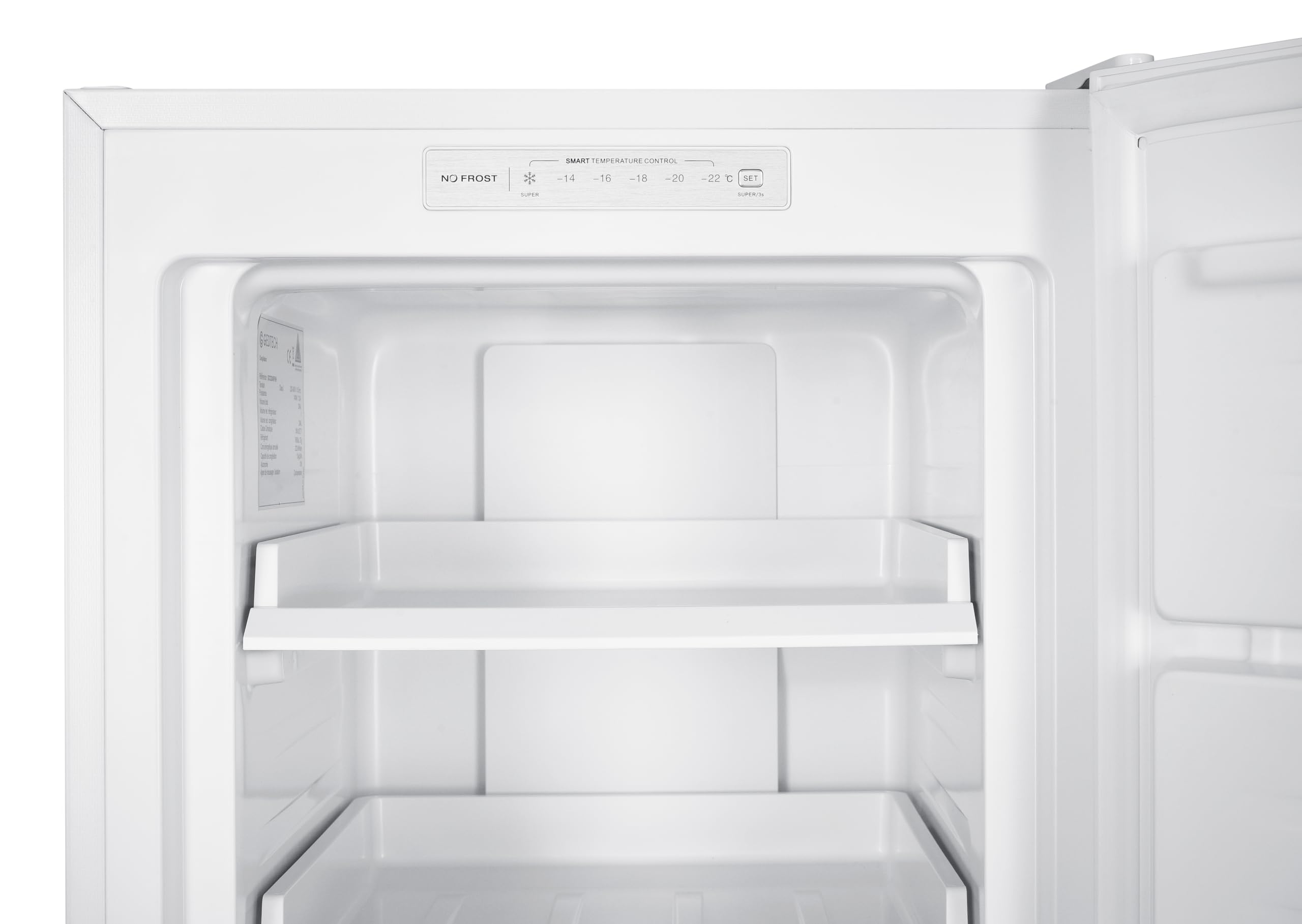 GEDTECH Congélateur armoire 224L GCO224NFWH No Frost Blanc