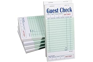 Batrical Guest Checks: The Waitress's Essential Companion