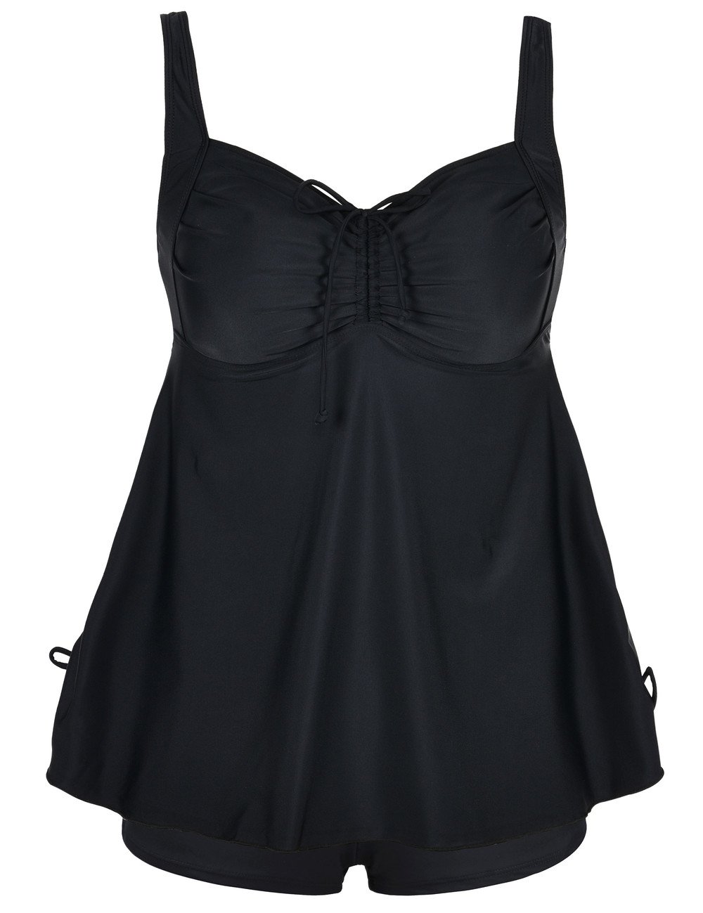 Hilor Tankini Bathing Suits for Women Plus Size Swimsuit Retro Paisley Two Piece Swimwear