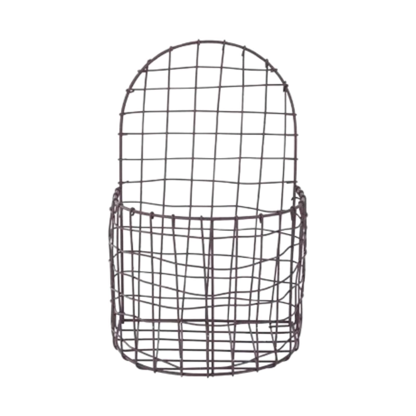 UJEAVETTE Wall Hanging Basket Simple Plants Stand Planter for Hotel Garden Room L-image-10