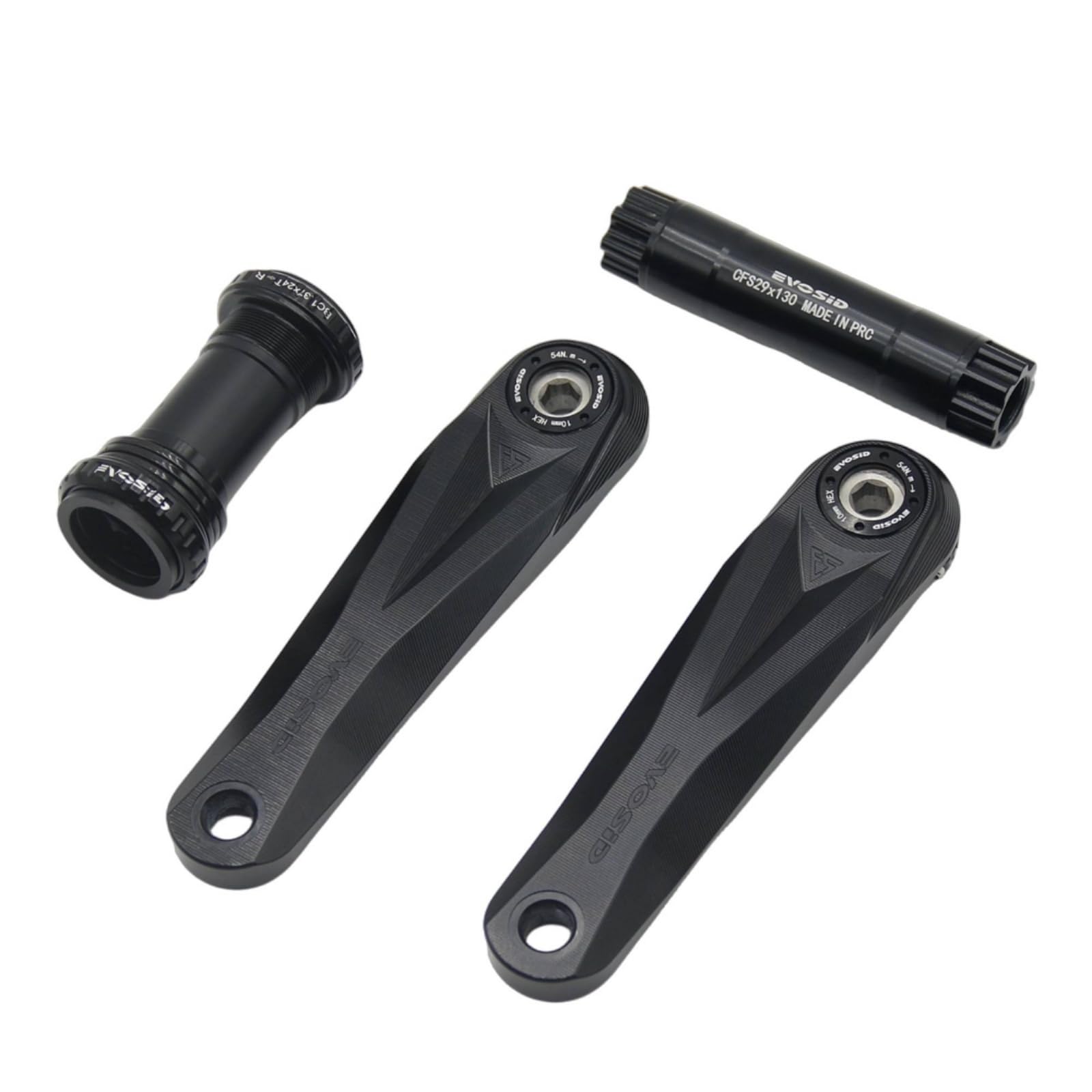 Juego s con Eje Ligero Pedalier Aluminio CNC s con Eje para Ciclismo Montaña