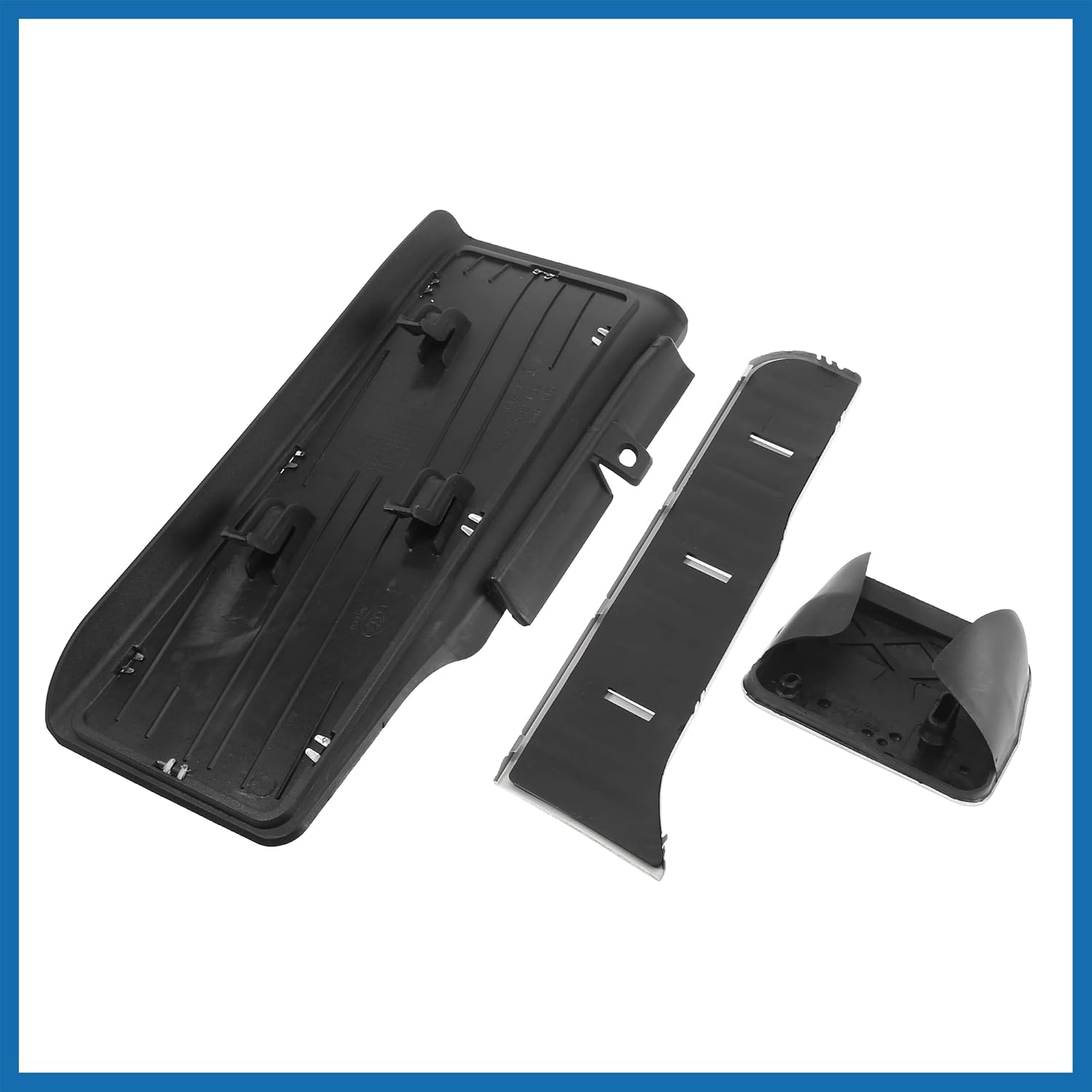 3 Pcs Automatic Car Anti-Slip Brake Gas Foot Pedal Pads Stainless Steel Accelerator Pedal Covers for Volkswagen Sagitar Jetta MK6 Item Replacement
