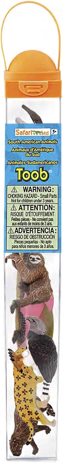 Safari Ltd. TOOBs Animales sudamericanos Figura de Juguete para niños y niñas - A Partir de 3 años