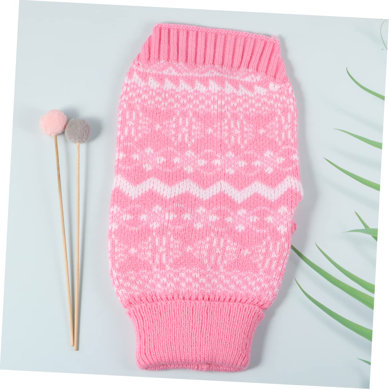 BESPORTBLE Pull À pour 3 Pièces Vêtements pour Chiens Pull À Col Haut Vêtements d'hiver pour Animaux De Compagnie Tricoté