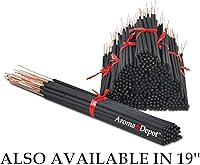 Vista 7 de Peach Fantasy - Varillas de incienso de carbón más exótico de 7 pulgadas. Aproximadamente 85 a 100 varillas por paquete, longitud de 7 pulgadas