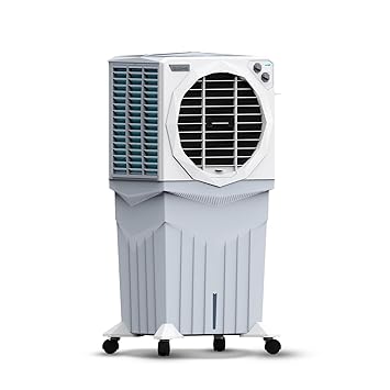 Symphony Jumbo 95XL+ Desert Air Cooler for Home with Honeycomb Pads, Powerful Fan, and Cool Flow Dispenser (95L, White)