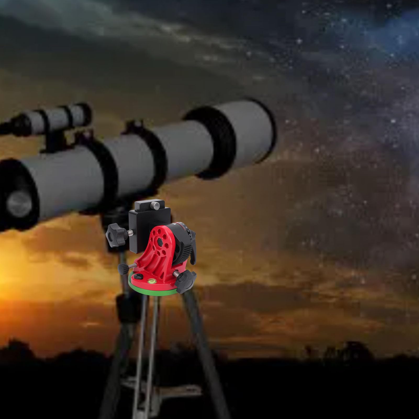 Äquatorialkeil-Latitude-Basis für Sky Watcher Star Field, Verstellbare Halterung aus Aluminiumlegierung für Astrofotografie-Enthusiasten und Amateurastronomen, 90-Grad-Einstellsitz (A)