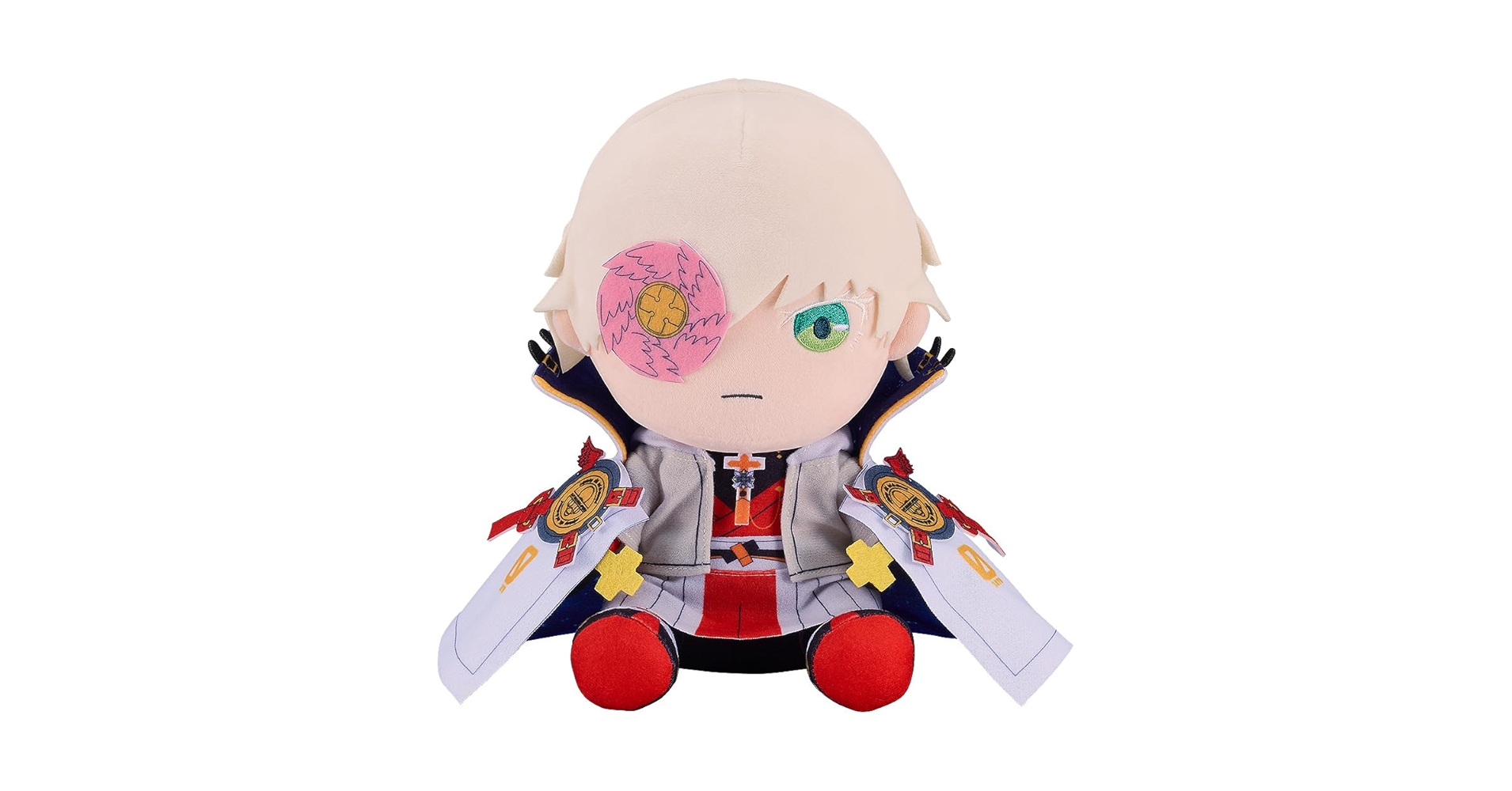 ギルティギア GUILTY GEAR アスカ 飛鳥=R♯ ぬいぐるみ Guilty Gear -Strive- ASUKA R? Embroidered Eye Patch – ArcShopUS