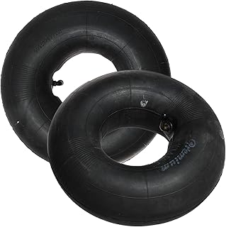 JJDD Carkio Replacement Premium 11x4.00-5 Utility Tire Inner Tubes with TR-13 Straight Valve Stem for Lawn mowers - 2pcs