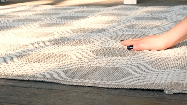 Tapete decorativo geométrico LUXE WEAVERS 5x7 taupe miniatura 7