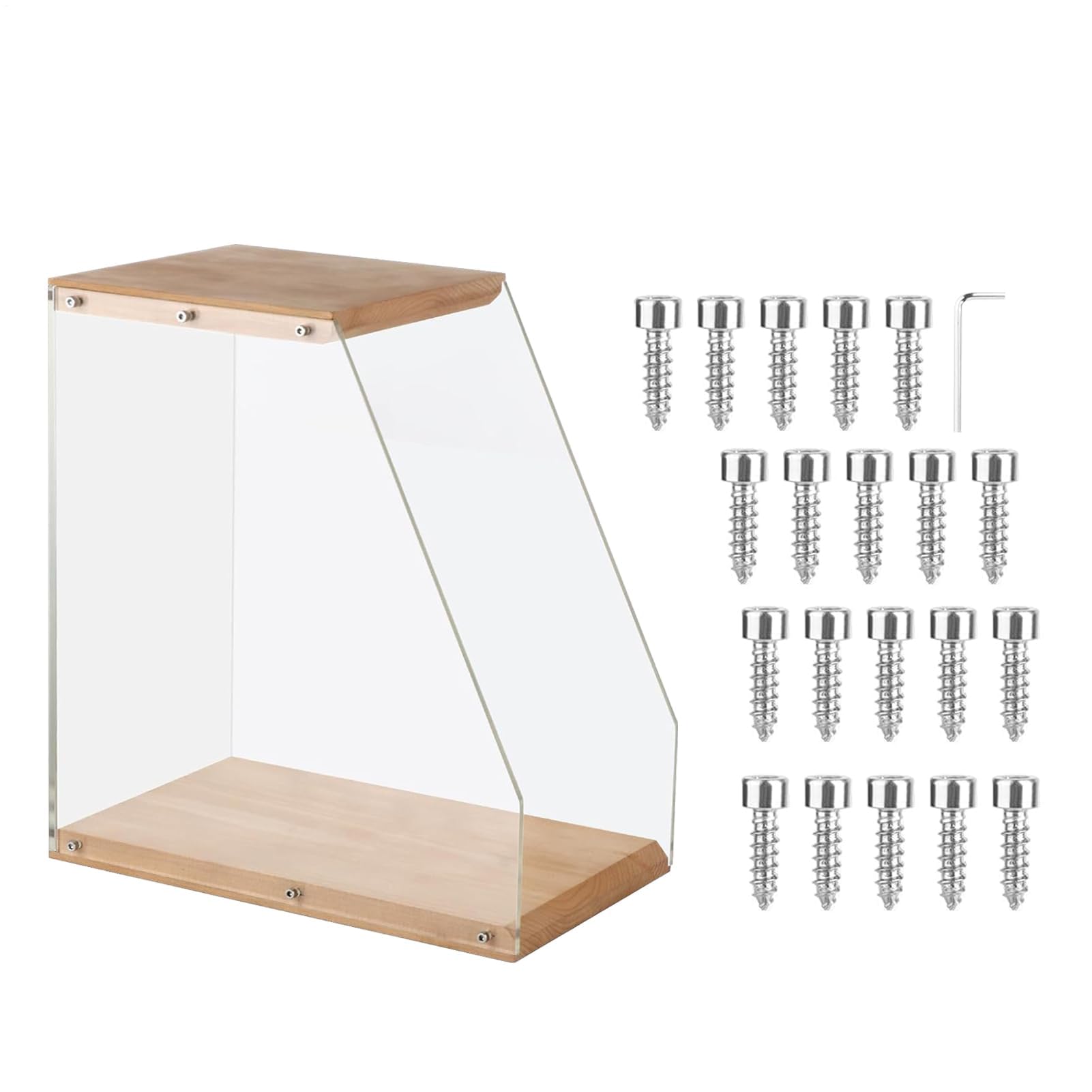Supporto da tavolo in legno per dischi in vinile, elegante espositore per libri, documenti, quaderni, perfetto per soggiorno, camera da letto, appartamento, ragazzi e adulti
