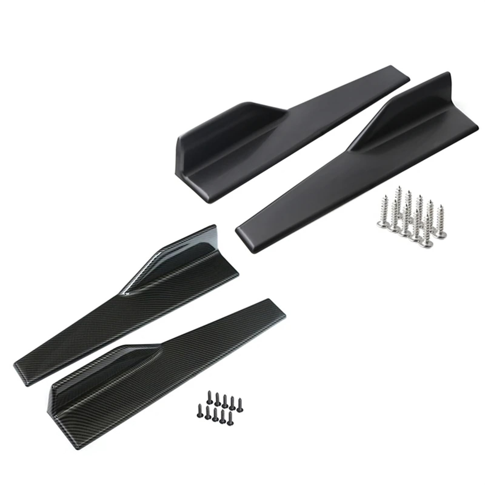 Minigonne Laterali Per Carrozzeria Kit Minigonne Laterali Larghe Per Auto, Splitter, Winglet Wing 45 Cm Per Accord, Per City, Per Civic, Per CRV, Per CRZ, Per Crosstour, Per Insight J