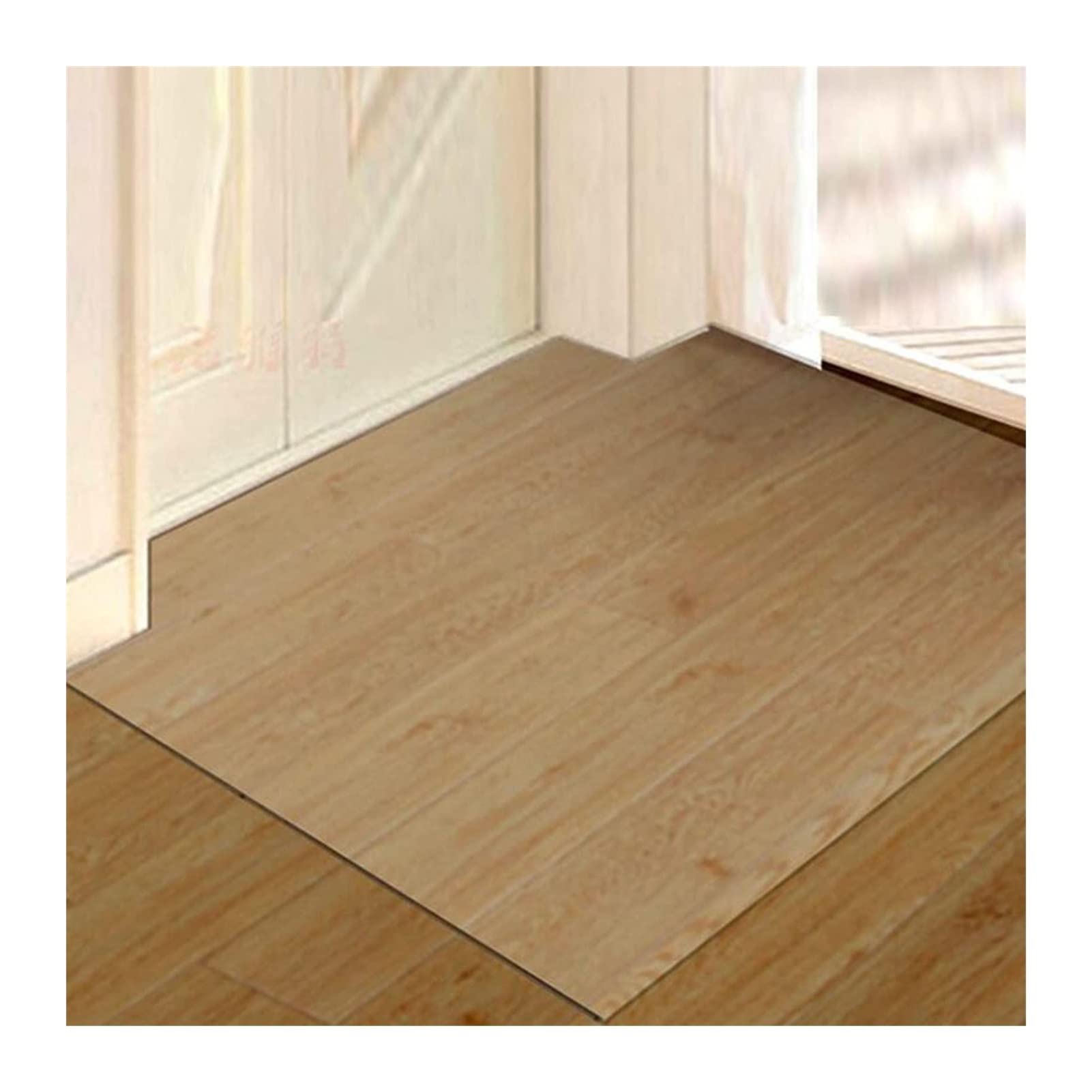Protection de tapis en PVC transparent – Rouleau de vinyle antistatique à fort impact de 1 mm d'épaisseur pour la maison et le bureau – Tapis de sol antidérapant multifonction