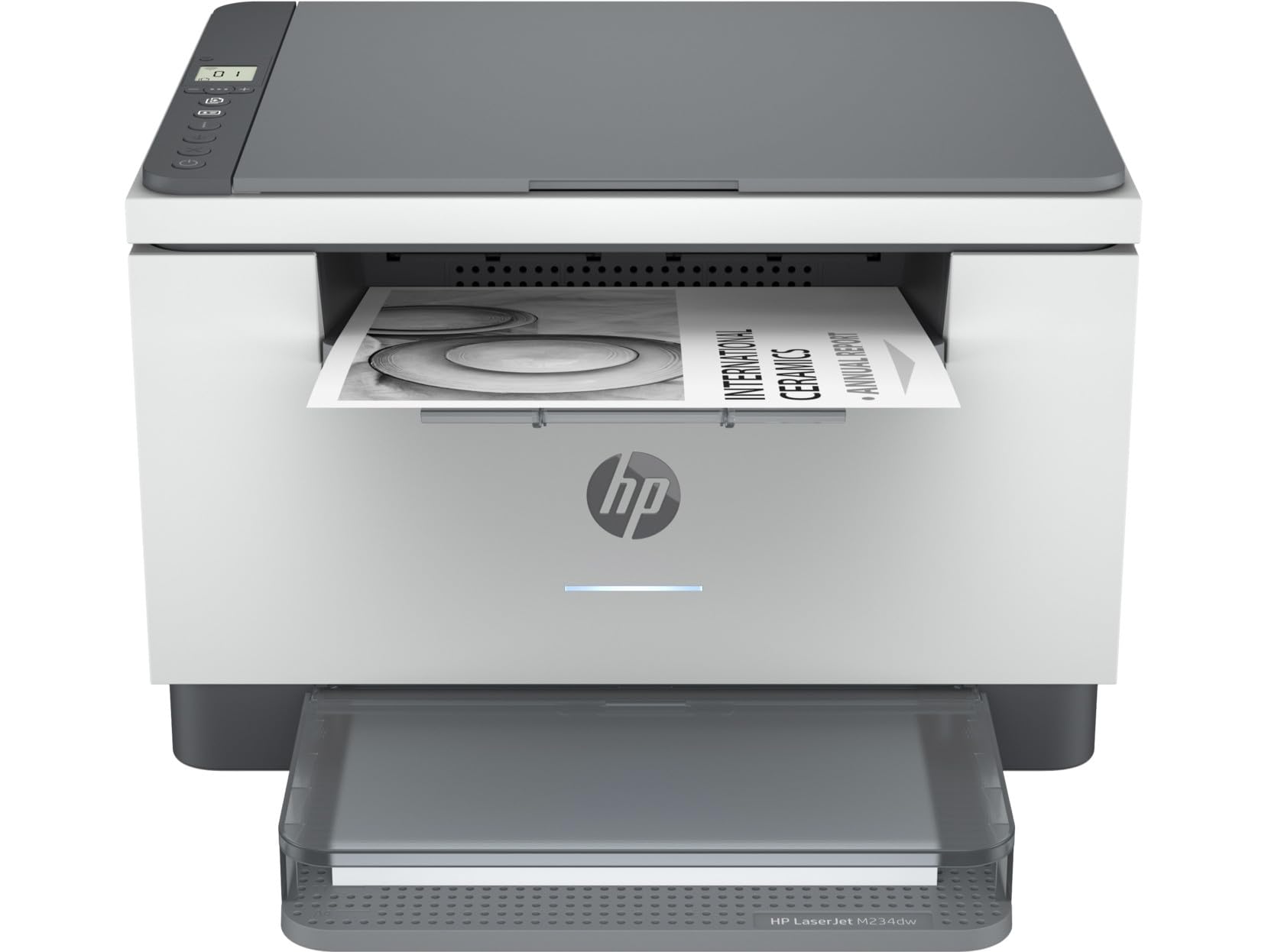 HP LaserJet MFP M234dw - Impresora Láser Multifunción, Color Blanco y Negro, Impresora 3 en 1, Escáner, Fotocopiadora, WiFi, LAN, Dúplex, Airprint, 29 S/min Blue Angel