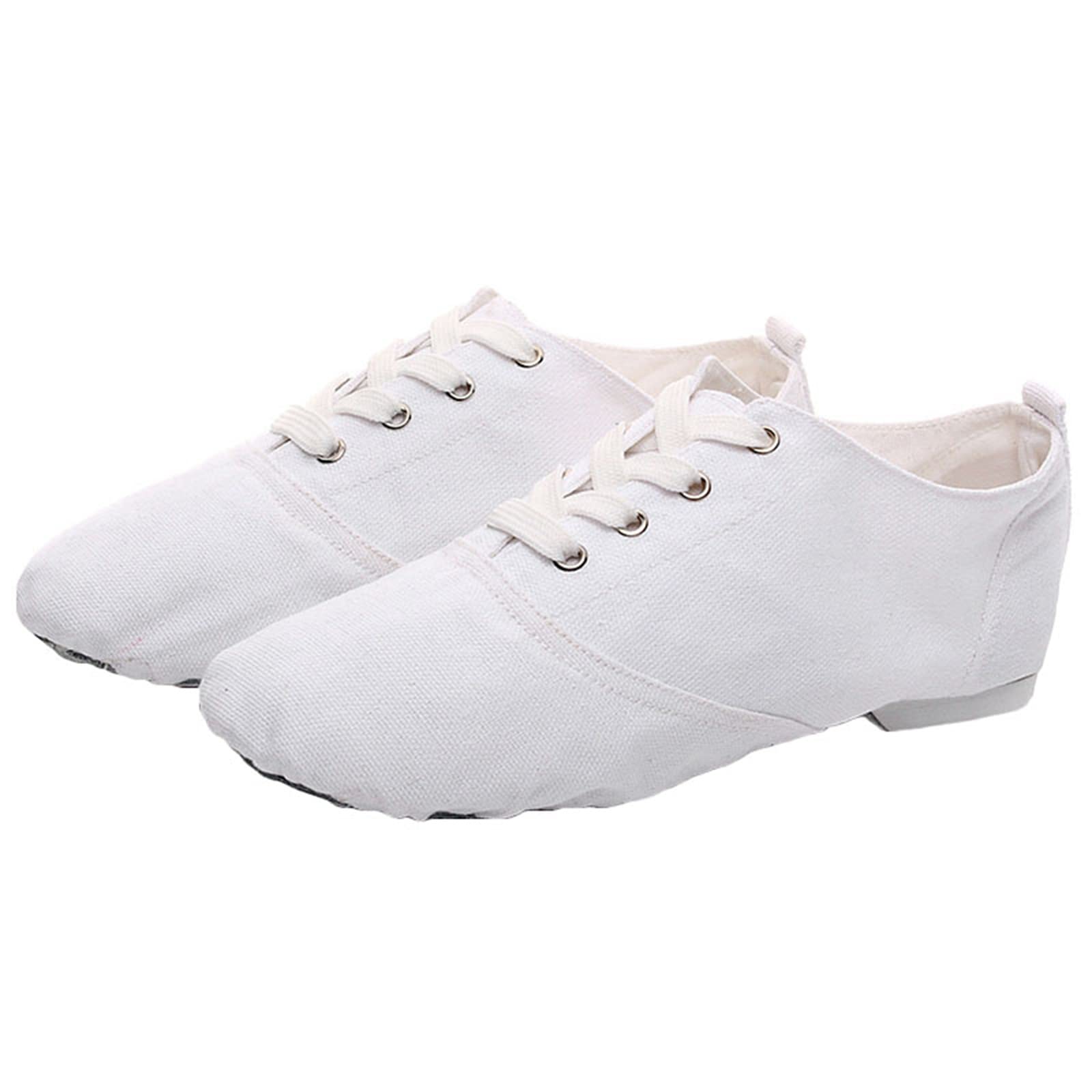 Jazz Dance Shoes Canvas Split Sole Ballet Yoga Dance Shoes Respirant Tampon pour Enfant Adulte Femme
