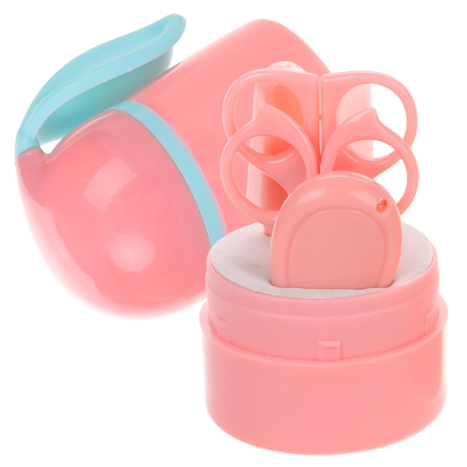 SHOWERORO Baby Nail Care Kit Set of 5 Toddler Nail Clippers Electric Nail Trimmer Fingernail Clipper Baby Grooming Newborn Infant Care