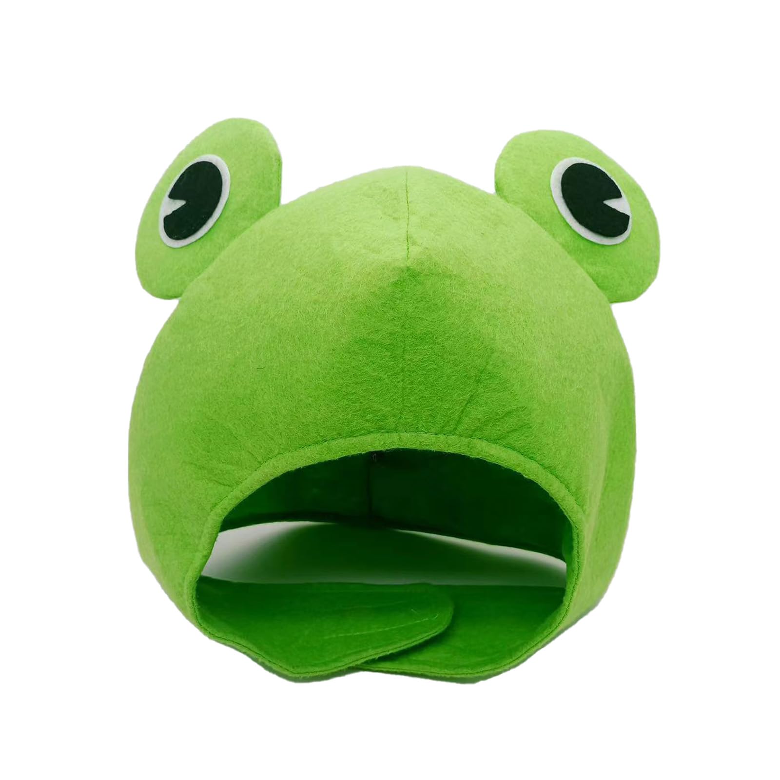 AMBEERT Frog Hat, Toad Hatwith Large Novelty Eyes, Frog Costume for Cosplay and Parties Novelty Hat