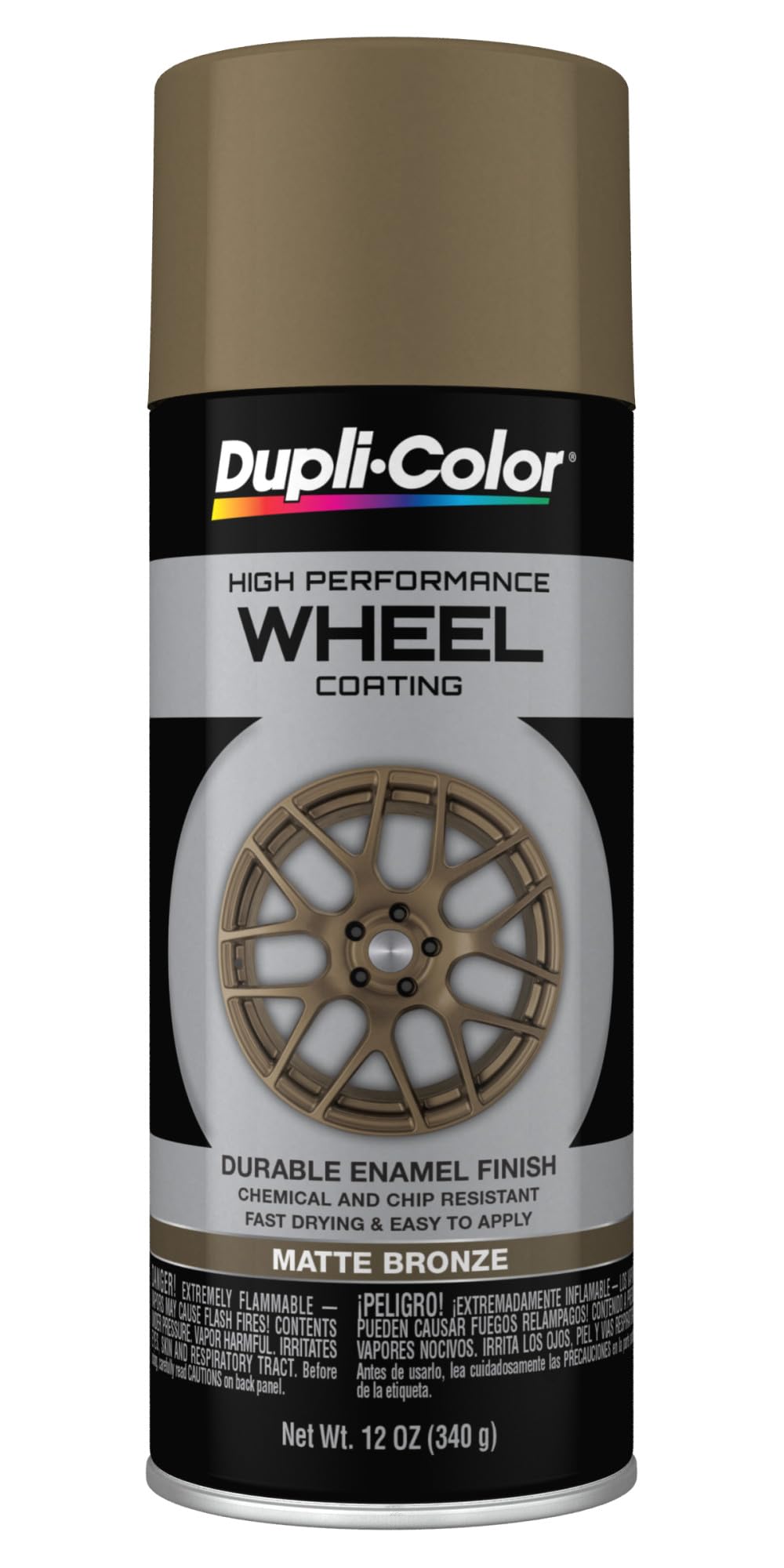 Dupli-Color Wheel Paint, Matte, Bronze, 12 oz