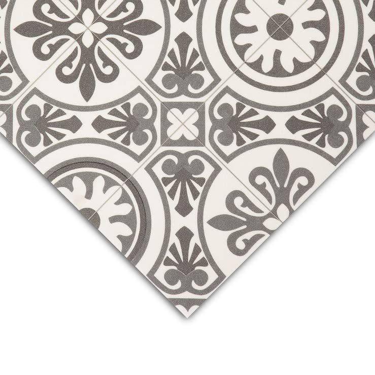 KARAT Revêtement de Sol CV Aspect carrelage - Sol en PVC - Sol Lino Antidérapant & Imperméable - Découpe au mètre (200 x 200 cm, CV Plaza | Lagos 909D)