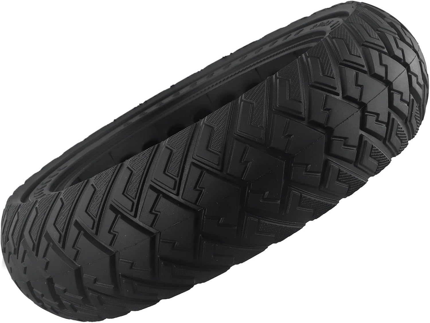 9.5x2.5 Solid Tire for NIU KQI3 Electric Scooter Replacement Parts Kick Scooter Off-Road Tubeless Tyre 9.5 Inch 9.5x2.50 Vacuum Tire Black 1pc