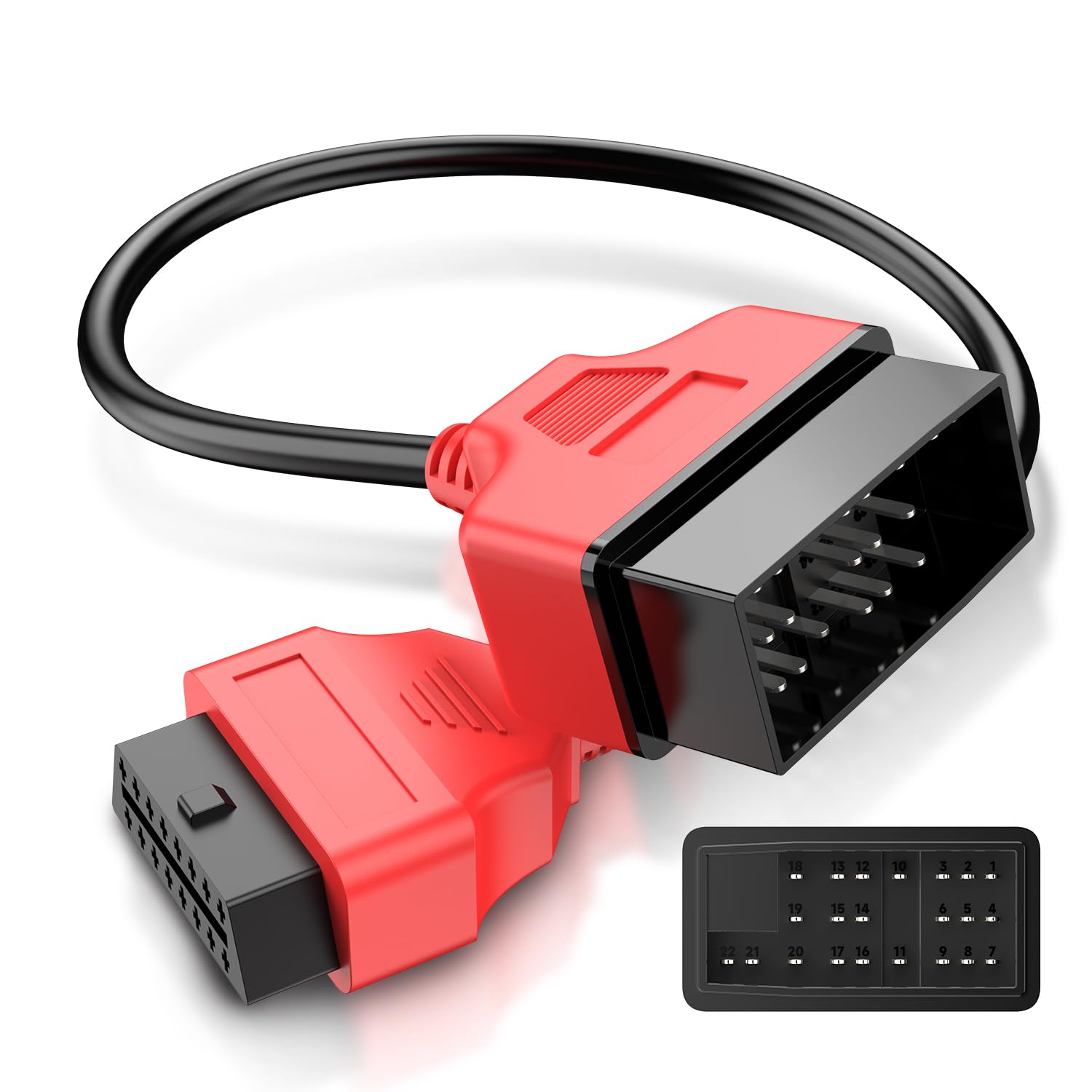 Amazon.com: Autel Original OBD2 Adapter Cable for Toyota Vehicles