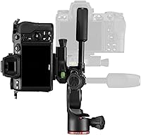 Vista 8 de Manfrotto Befree - Cabezal de trípode para cámara en vivo de 3 vías, aluminio, carga útil de 13.2 lbs, para trípodes de viaje, con asas plegables