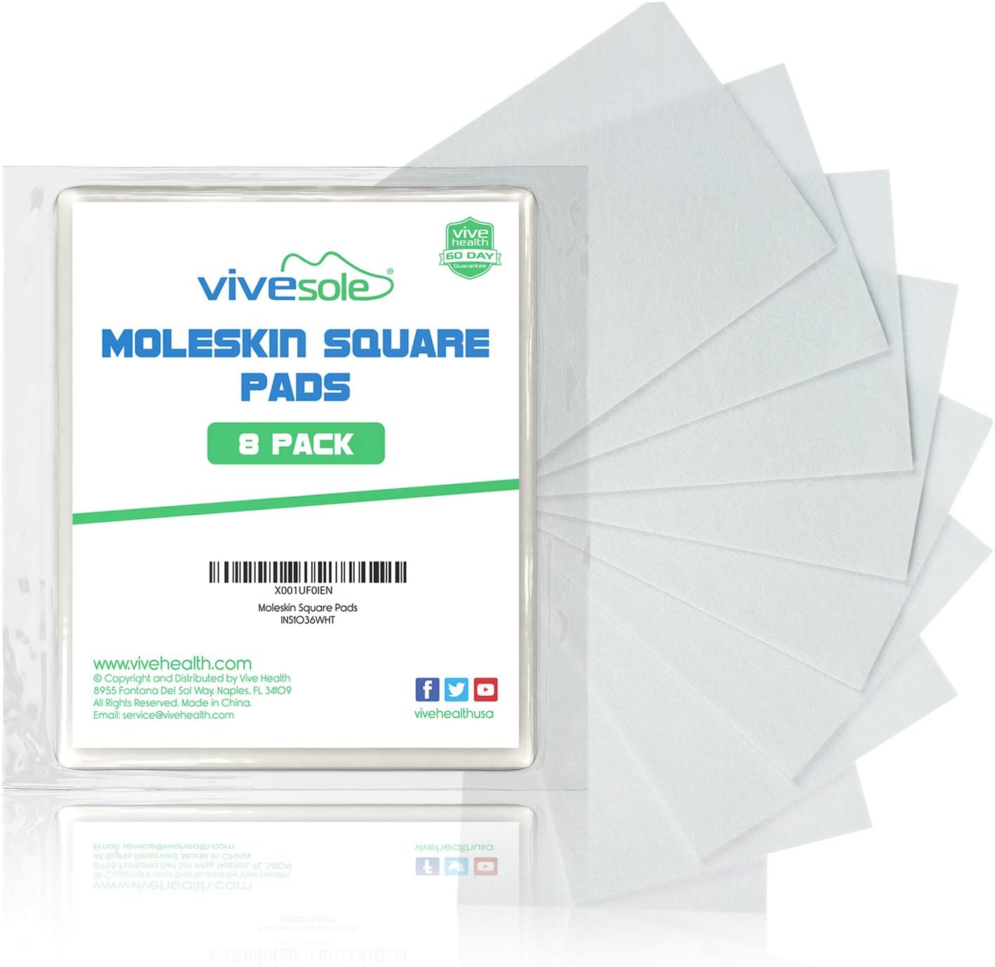 ViveSole Moleskin for Feet Foot Blister Protection