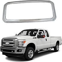 NINTE Grill Covers for Ford F-250 F-350 F-450 Super Duty 2011-2016, ABS Chrome Front Bumper Hood Grille Cover - 4pcs - coolthings.us
