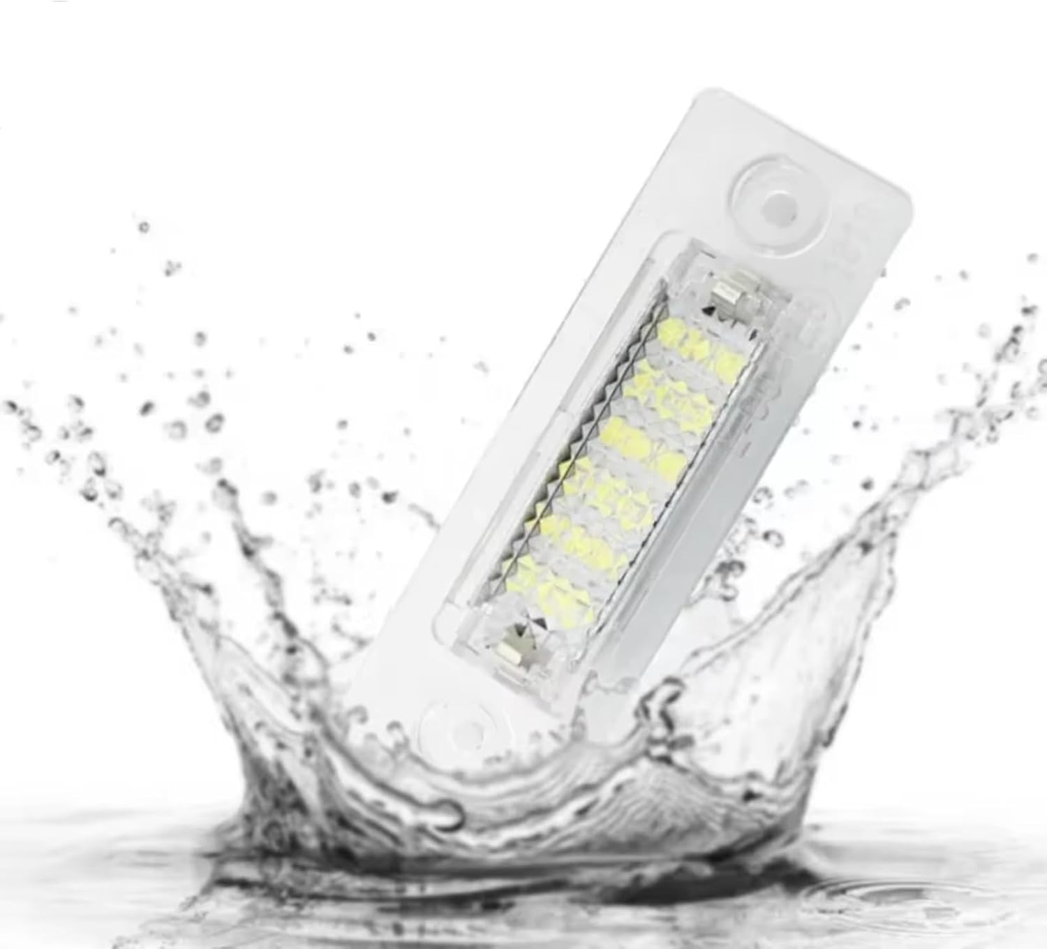 License Plate Light Kit Compatible With VW For T5 For Transporter 2003 2004 2005 2006 2007 2008 2009 Automotive License Number Plate Lights Rear License Plate Lamps