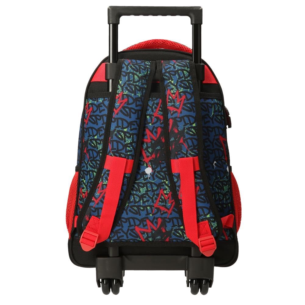 Disney Spiderman Urban Equipaje- Bolsa de Mensajero, Niños, Rojo