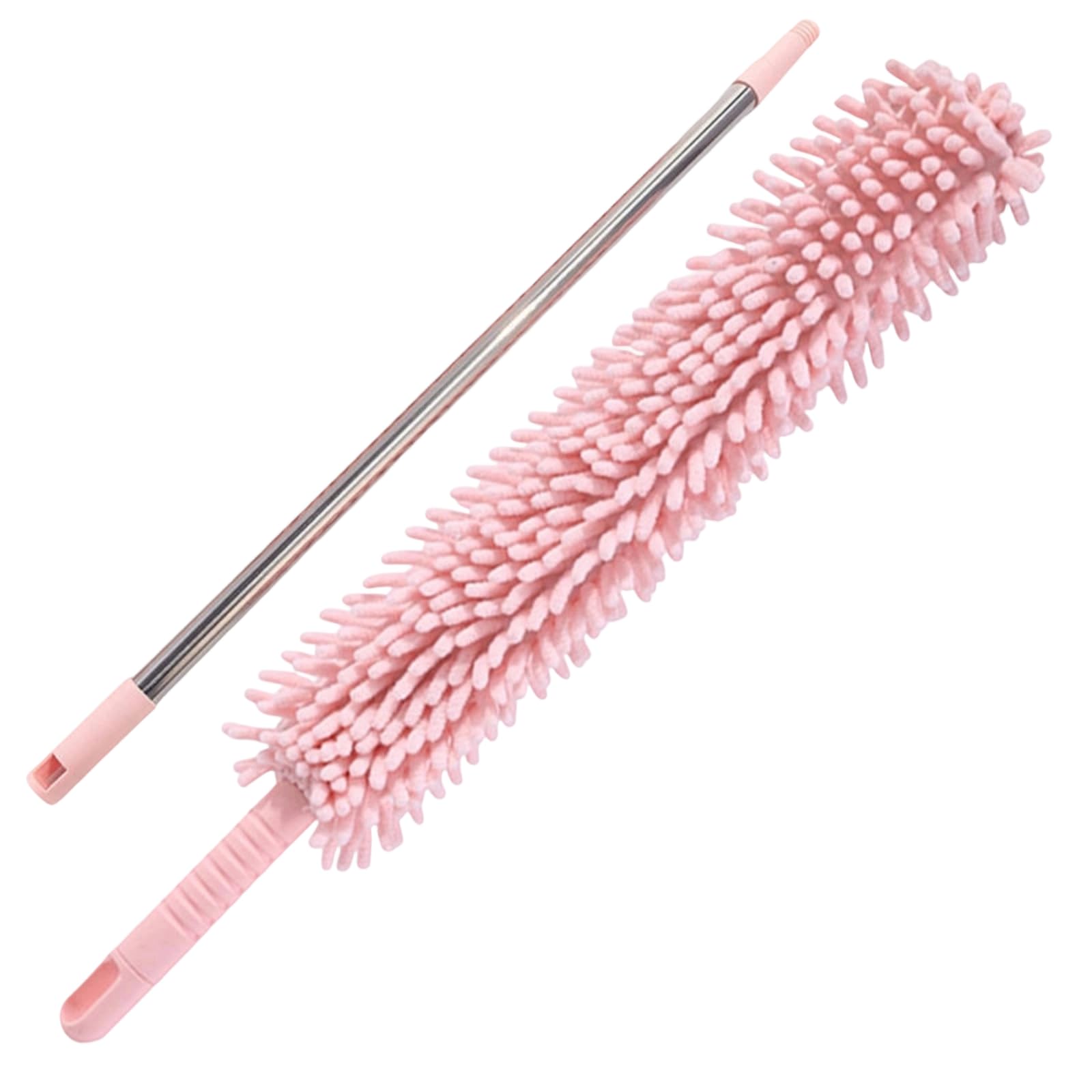 APGLSXY Telescoping Cleaning Tool With/without Detachable Cleaning Pad for Baseboard Window Blinds and Furniture Tool