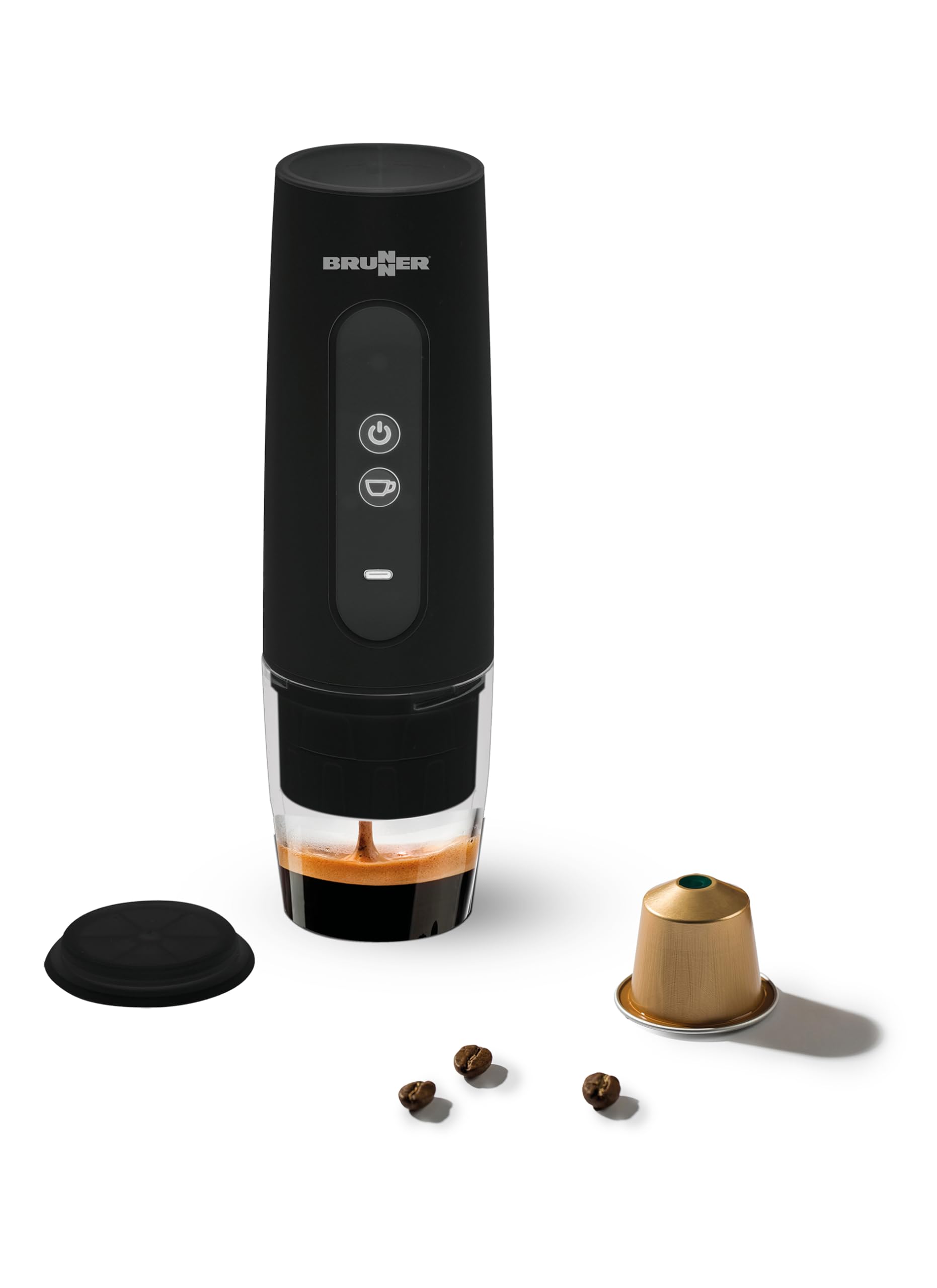 BRUNNER VIVAMOCA MACCHINETTA DA CAFFE' ESPRESSO PORTATILE E RICARICABILE