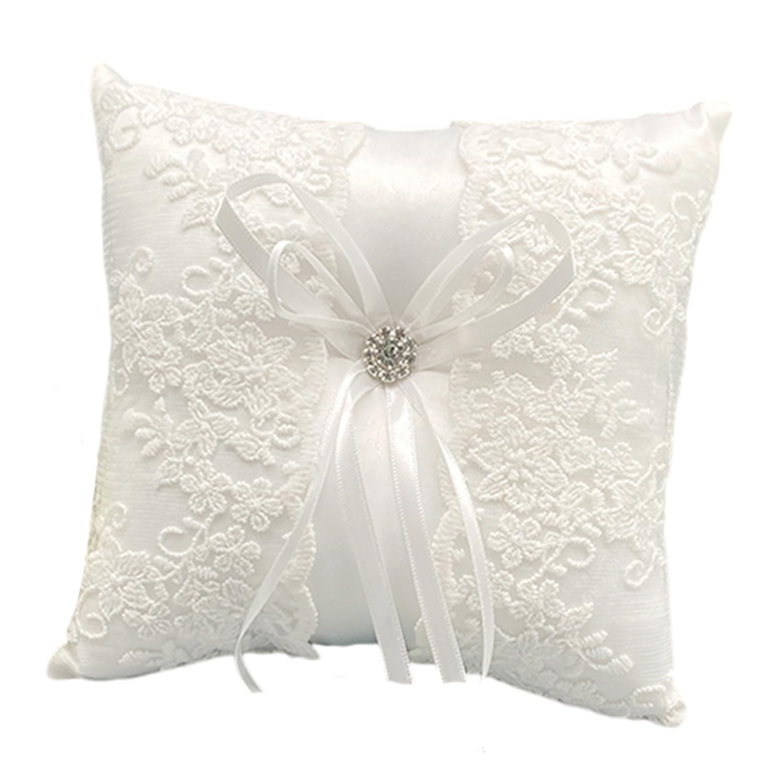 HDOYTXXM Additional Sateen Hoop Presentation Pillow Bend Plan Stone Intonation Perfect for Outdoor Wedding Receptions Western Fashion Ceremony Hoop Pillow