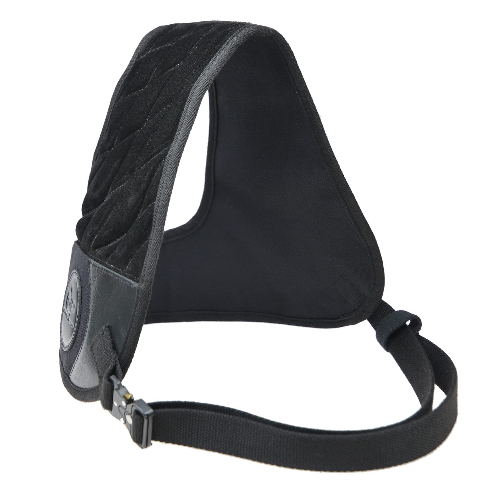 Tas Trost Leder-Schutzweste für Schrotflinten-Gewehr, Schießen, Rückstoßpolster, Schulterweste, Feldschild mit verstellbaren Trägern