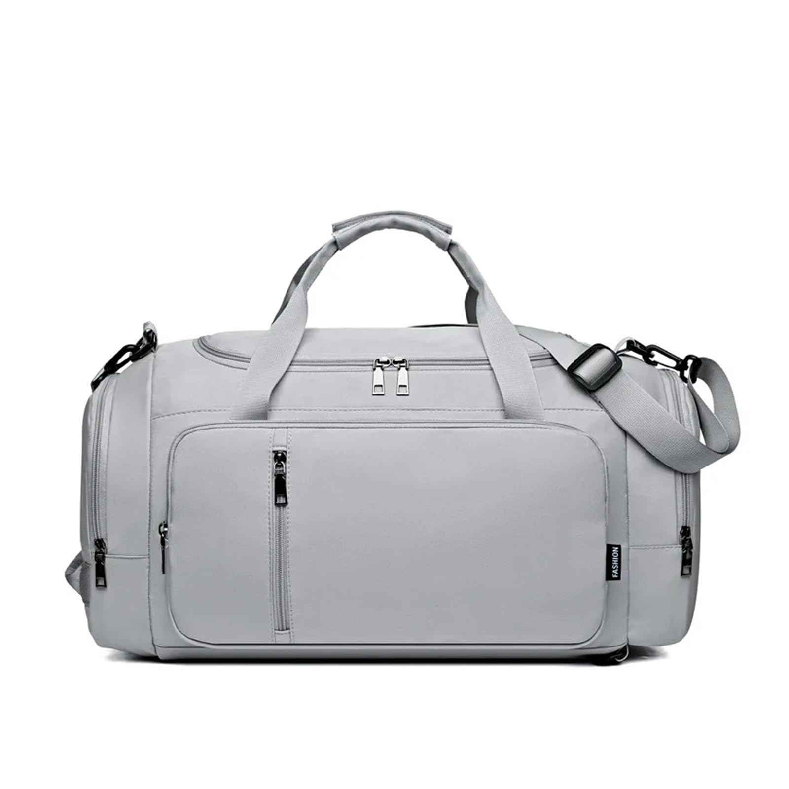 Torba podróżna na siłownię fitness torebka sportowa kobiety mężczyźni suche mokre buty kieszeń na jedno ramię crossbody pływanie joga plecak torba sportowa, Szary, Jeden rozmiar, Rzemieślnik