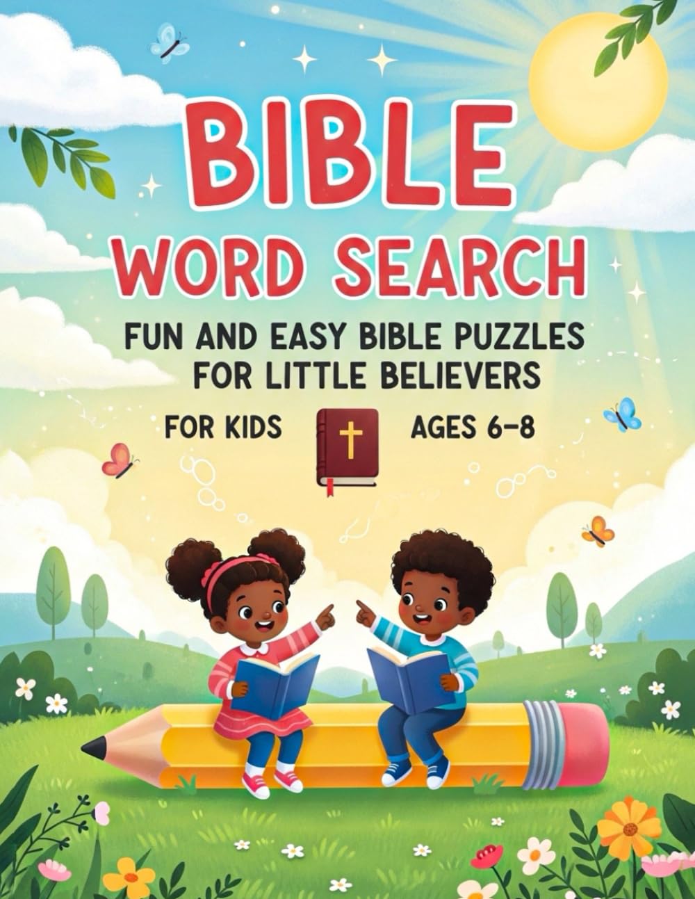 Bible Word Search for Kids Ages 6-8